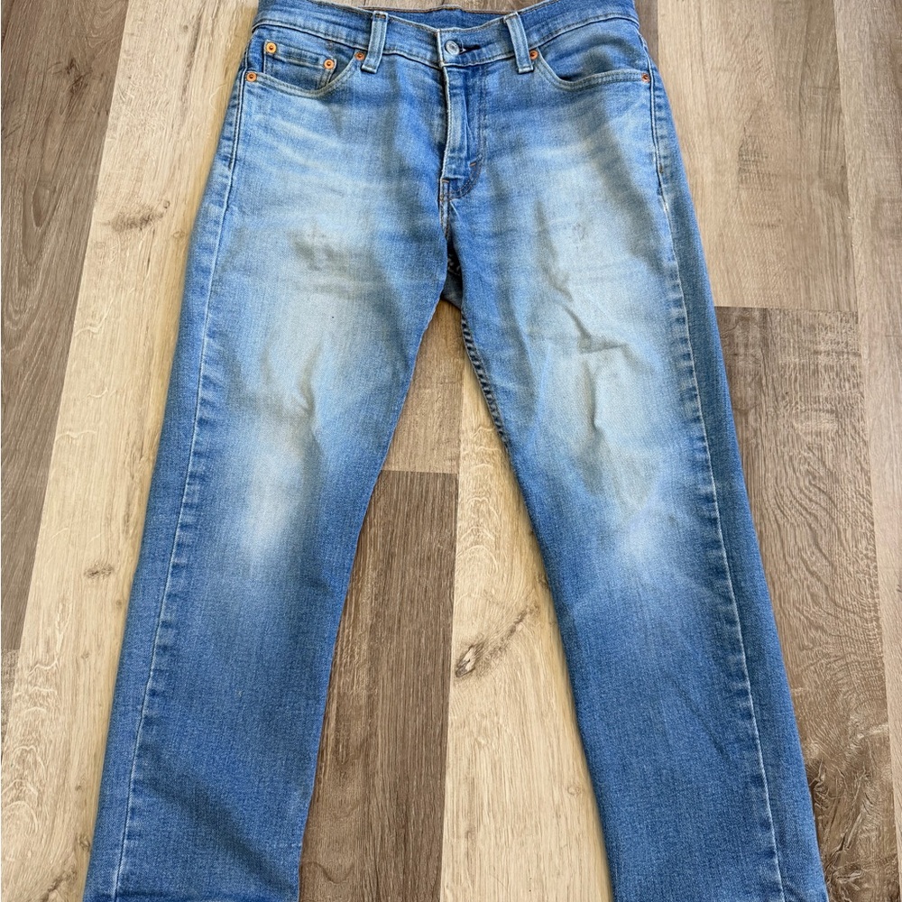 Levi 511 Men's 30"X30" Regular Straight light Blue Denim Jeans